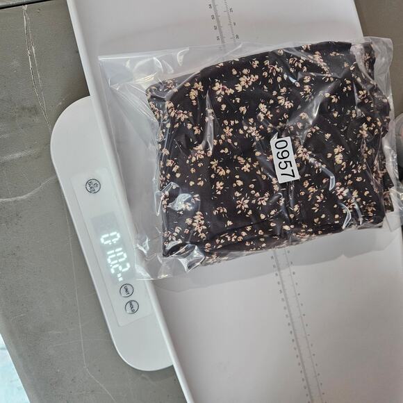 Vintage Express 90's Floral Maxi Skirt Brown Ditsy Print Cottagecore Coquette L - Picture 8 of 8